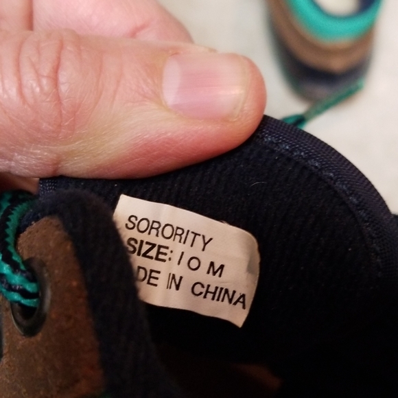 WOODSTOCK Sorority Rain Duck Boots Teal Blue EUC - Picture 3 of 7